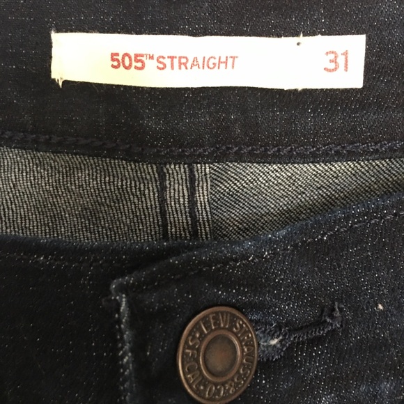 Levi’s 505 jeans size 31 - Picture 6 of 7